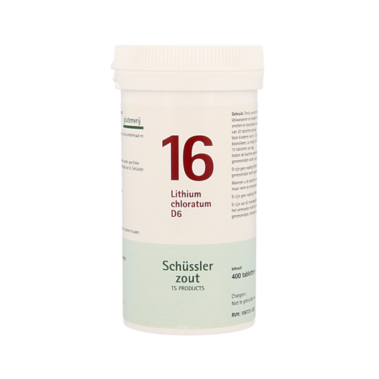 Pflüger Lithium chloratum 16 D6 Schussler 400 Tabletten