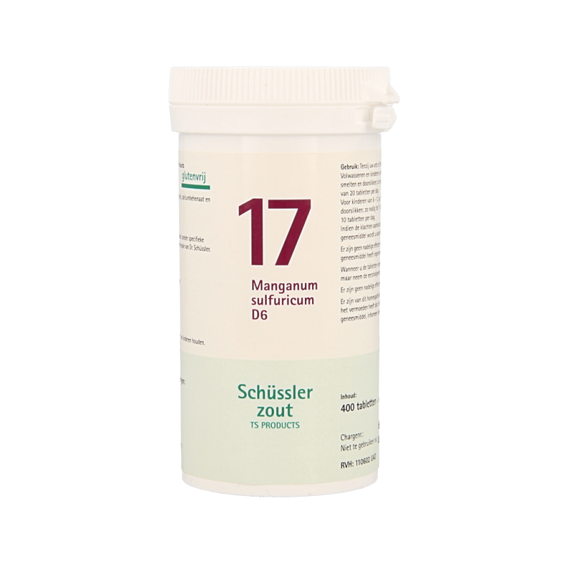 Pflüger Manganum sulfuricum 17 D6 Schussler 400 Tabletten