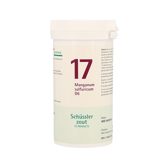 Pflüger Manganum sulfuricum 17 D6 Schussler 400 Tabletten