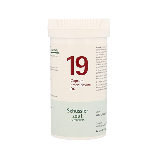 Pflüger Cuprum arsenicosum 19 D6 Schussler 400 Tabletten