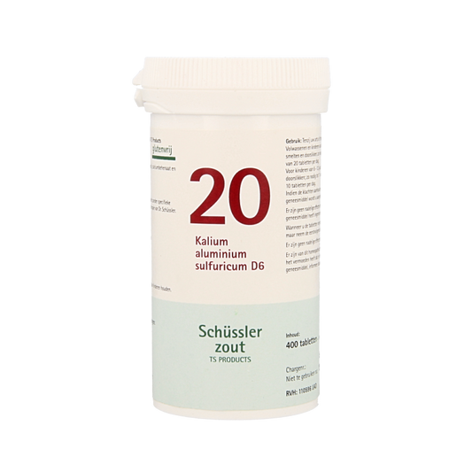 Pflüger Kalium aluminium 20 D6 Schussler 400 Tabletten
