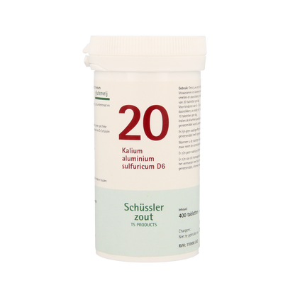 Pflüger Kalium aluminium 20 D6 Schussler 400.00 Tabletten