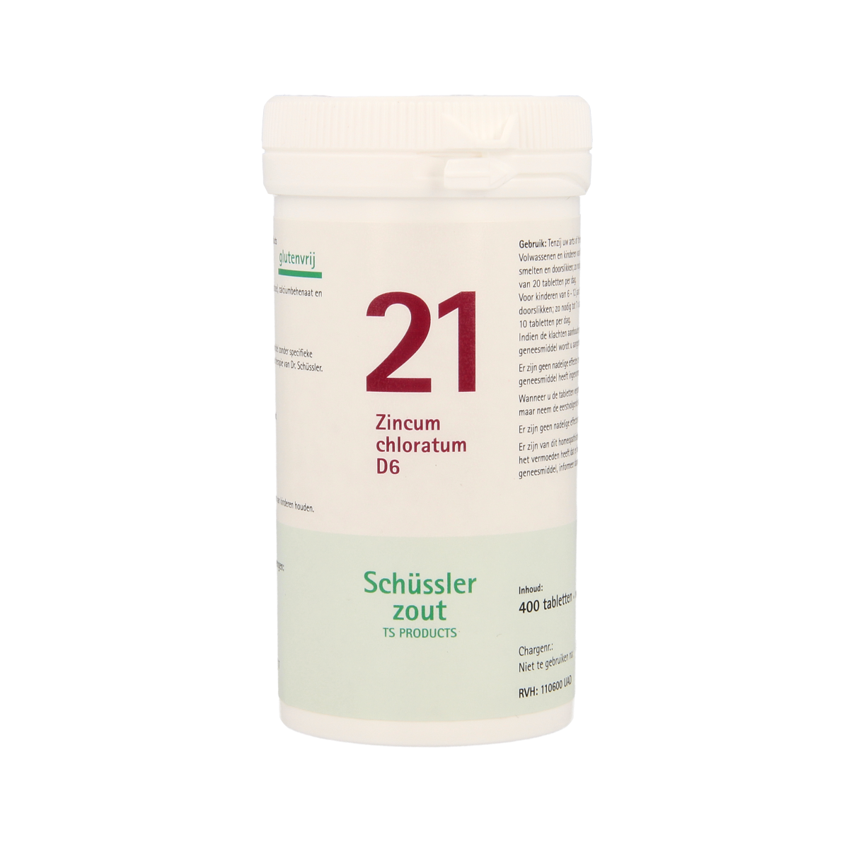 Pflüger Zincum chloratum 21 D6 Schussler 400.00 Tabletten