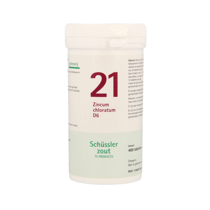 Pflüger Zincum chloratum 21 D6 Schussler 400.00 Tabletten