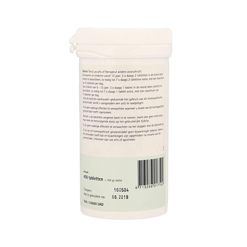 Pflüger Zincum chloratum 21 D6 Schussler 400 Tabletten