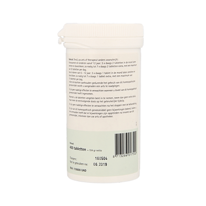 Pflüger Zincum chloratum 21 D6 Schussler 400 Tabletten