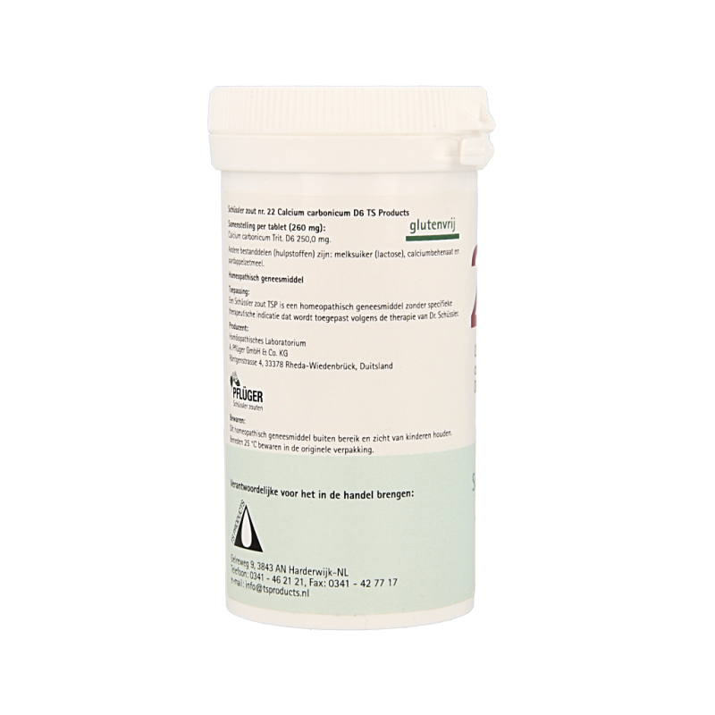 Pflüger Calcium carbonicum 22 D6 Schussler 400 Tabletten