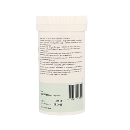 Pflüger Calcium carbonicum 22 D6 Schussler 400 Tabletten