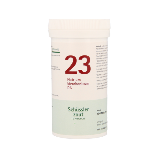 Pflüger Natrium bicarbonicum 23 D6 Schussler 400 Tabletten
