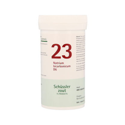Pflüger Natrium bicarbonicum 23 D6 Schussler 400.00 Tabletten