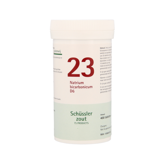 Pflüger Natrium bicarbonicum 23 D6 Schussler 400.00 Tabletten