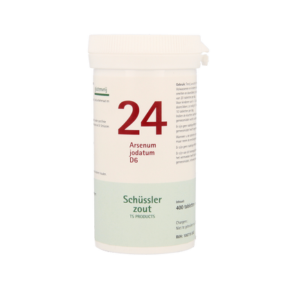 Pflüger Arsenum jodatum 24 D6 Schussler 400.00 Tabletten