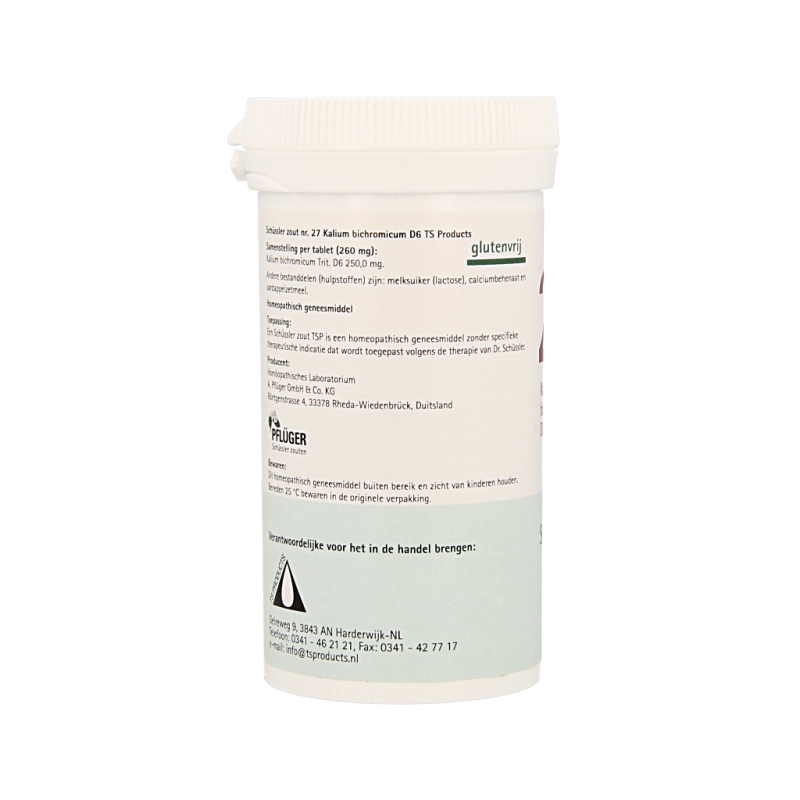Pflüger Kalium bichromicum 27 D6 Schussler 400 Tabletten