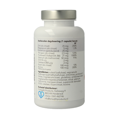 Epigenar Glutathion HPU formule 90 Vegetarische capsules