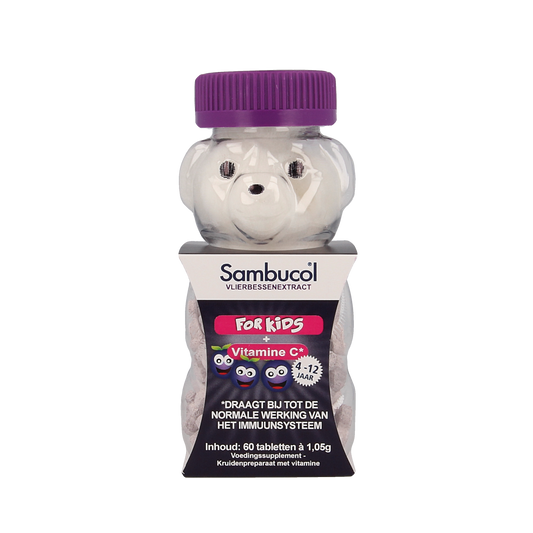 Sambucol Kauwtabletten voor kids 60.00 Kauwtabletten