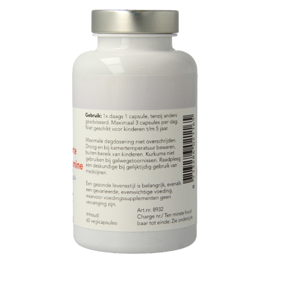 Epigenar Kurkuma forte micellaire curcumine 60 Vegetarische capsules