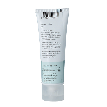 Pflüger Schussler creme nr. 1 75.00 Milliliter