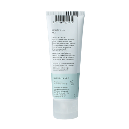 Pflüger Schussler creme nr. 7 75 Milliliter