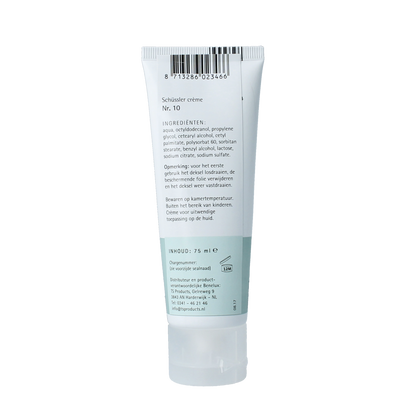 Pflüger Schussler creme nr. 10 75.00 Milliliter