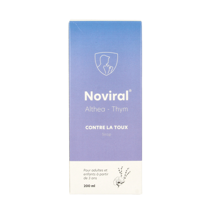 Noviral Alle hoest althea en tijmsiroop 200 Milliliter