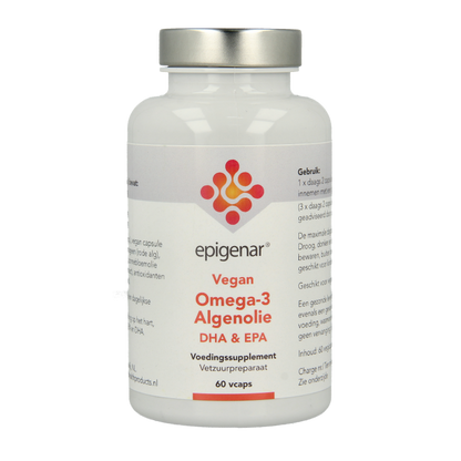 Epigenar Vegan omega-3 algenolie 60 Vegetarische capsules