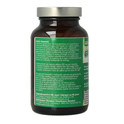 Rio Amazon Gogo guarana 60 Vegetarische capsules