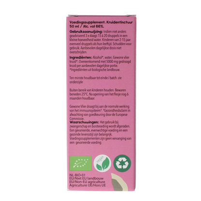 Cruydhof Sambucus nigra herb/gewone vlier bio 50.00 Milliliter