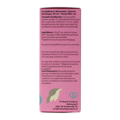 Cruydhof Sambucus nigra herb/gewone vlier bio 50.00 Milliliter