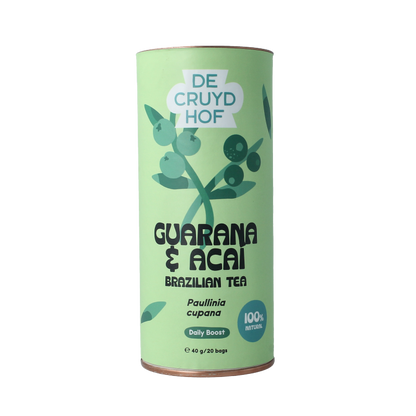 Cruydhof Thee guarana / acai 20 Stuks
