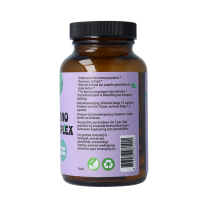 De Cruydhof De Cruydhof Curcuma Oregano Quercetine complex 60.00 Vegetarische capsules