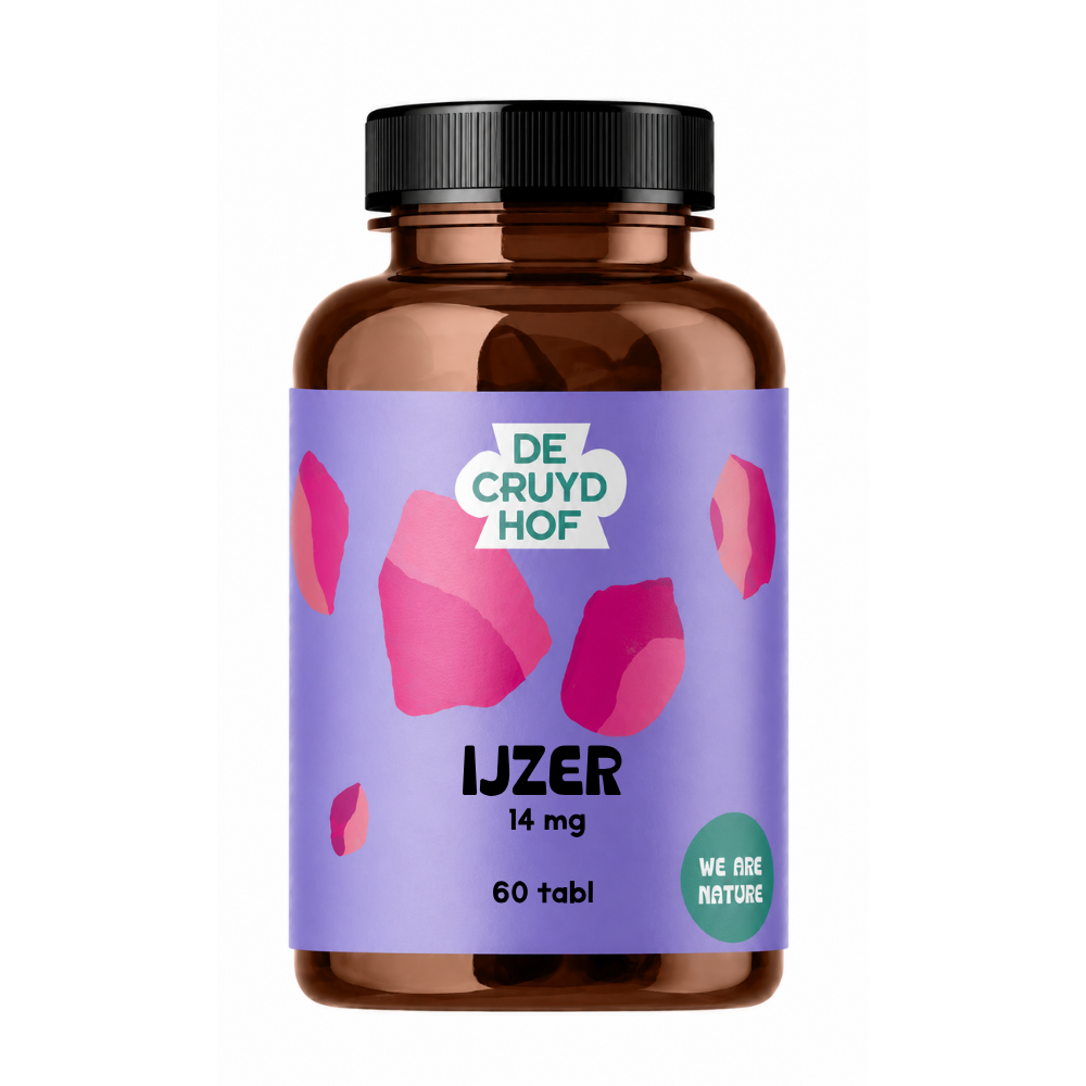 De Cruydhof De Cruydhof IJzer, 60 tabl 60.00 Tabletten