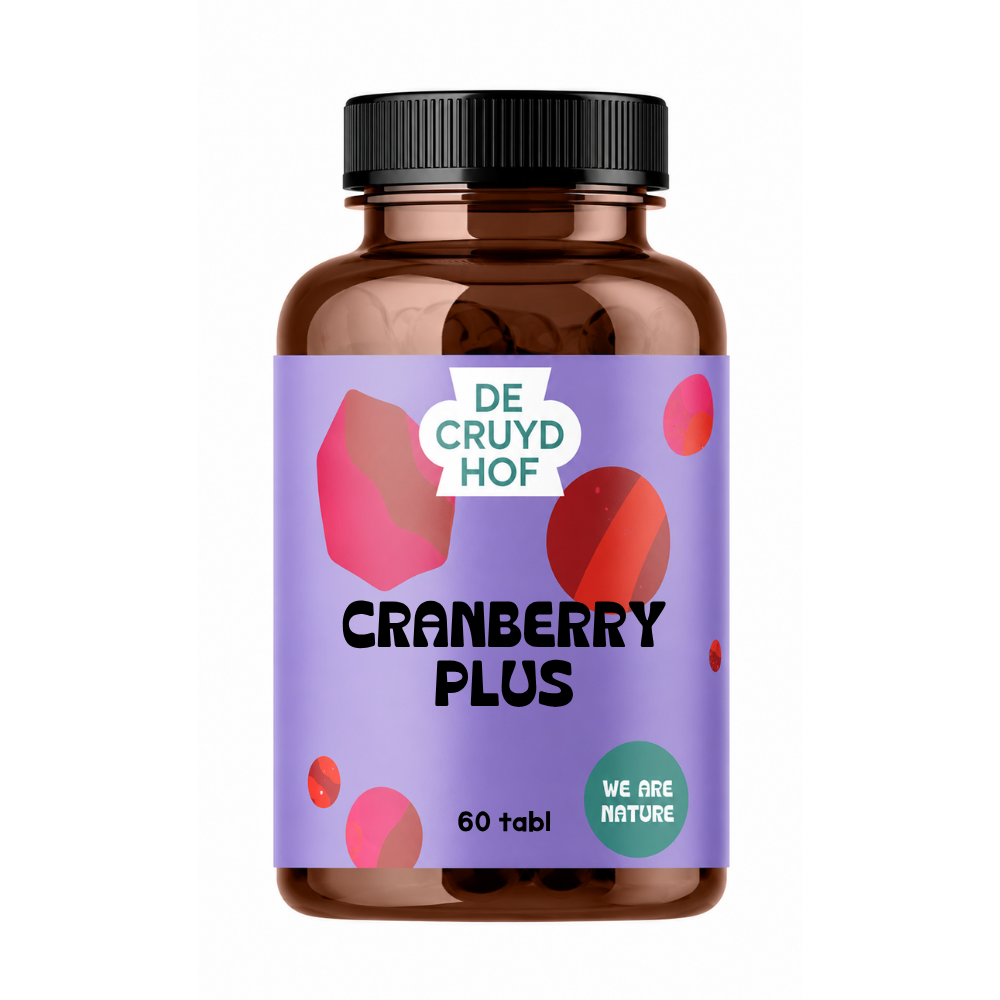 De Cruydhof De Cruydhof Cranberry plus, 60 tabl 60.00 Tabletten
