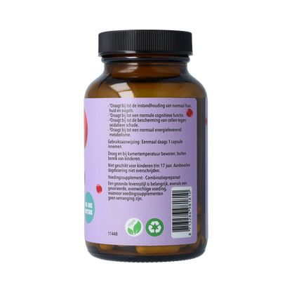 De Cruydhof De Cruydhof Glutathion HPU formule, 60 vcaps 60.00 Vegetarische capsules
