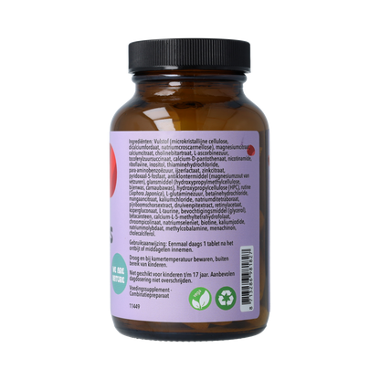 De Cruydhof De Cruydhof Multi basis, 60 tabl 60.00 Tabletten