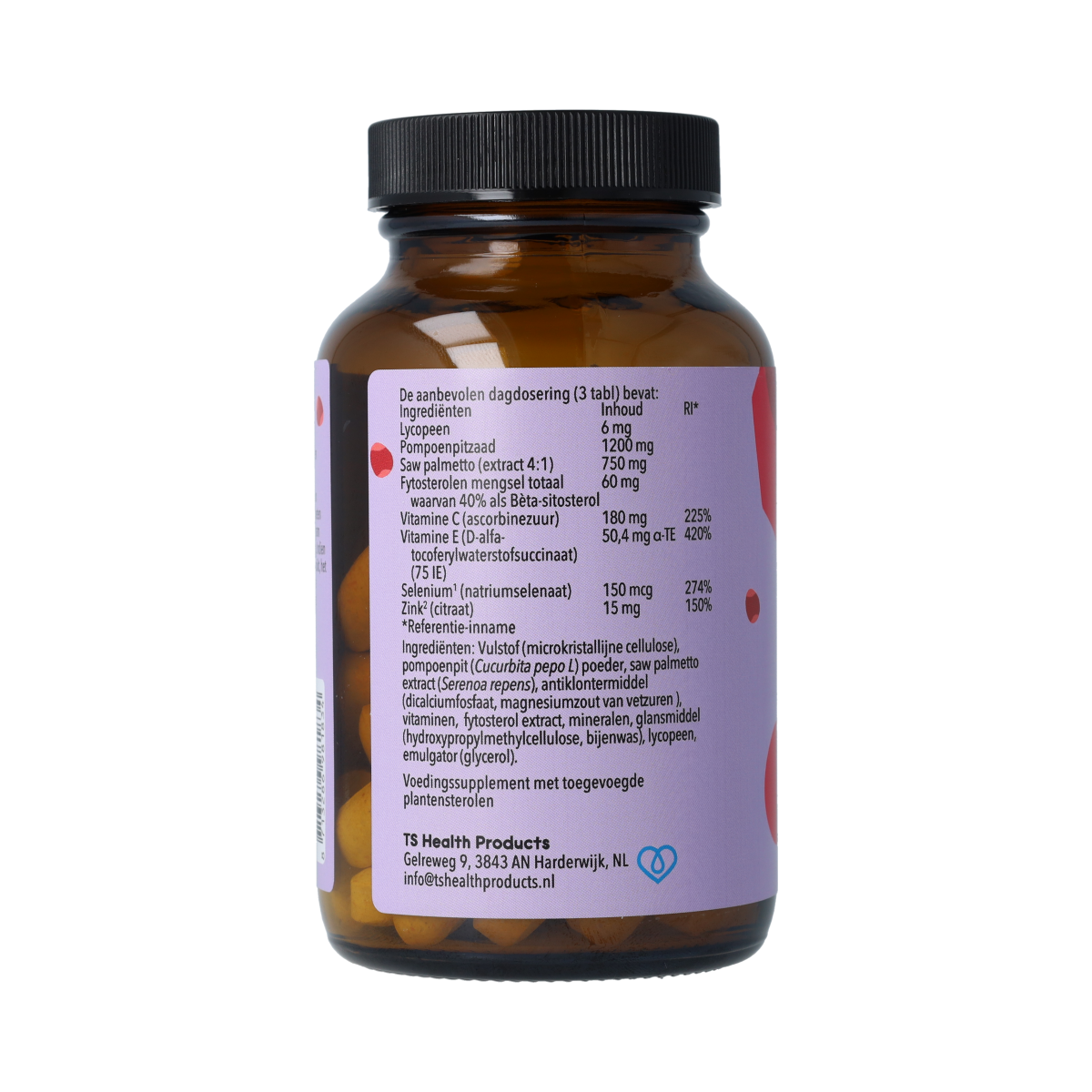 De Cruydhof De Cruydhof Prostaat formule, 60 tabl 60.00 Tabletten
