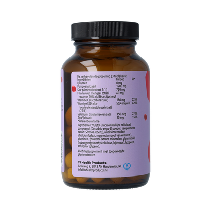 De Cruydhof De Cruydhof Prostaat formule, 60 tabl 60.00 Tabletten