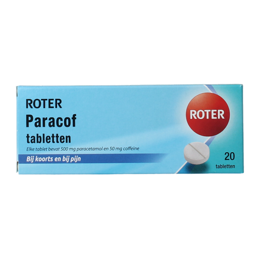 Roter Paracof 20 Tabletten