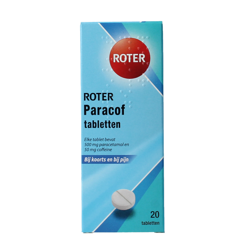 Roter Paracof 20 Tabletten