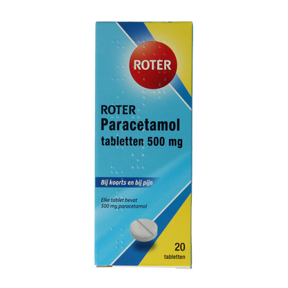 Roter Paracetamol 500mg 20 Tabletten