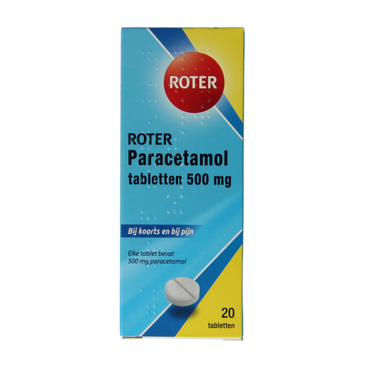 Roter Paracetamol 500mg 20 Tabletten