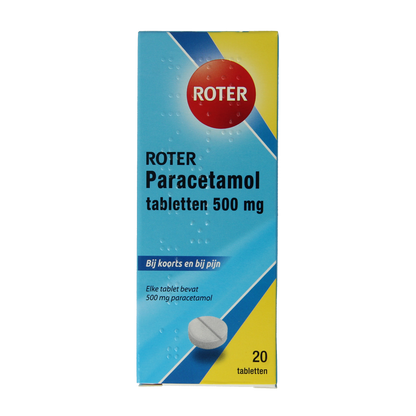 Roter Paracetamol 500mg 20.00 Tabletten
