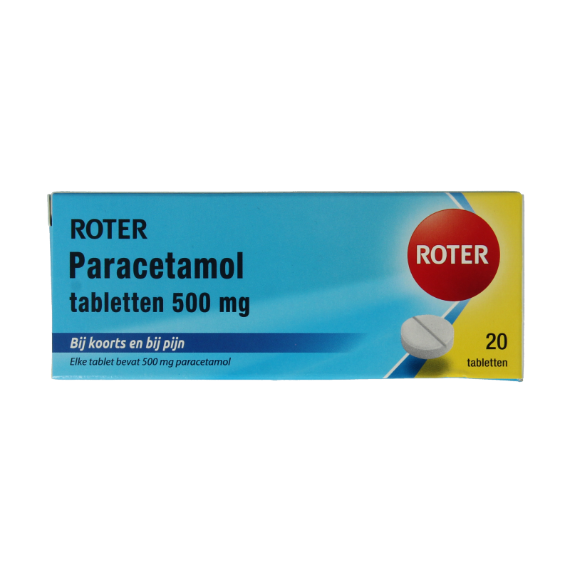 Roter Paracetamol 500mg 20 Tabletten