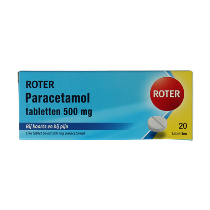 Roter Paracetamol 500mg 20 Tabletten