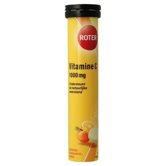 Roter Bruistabletten abr. sin. vit C 20.00 Bruistabletten