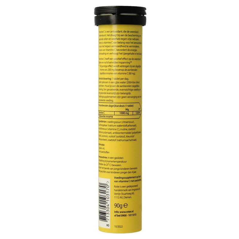 Roter Bruistabletten abr. sin. vit C 20 Bruistabletten