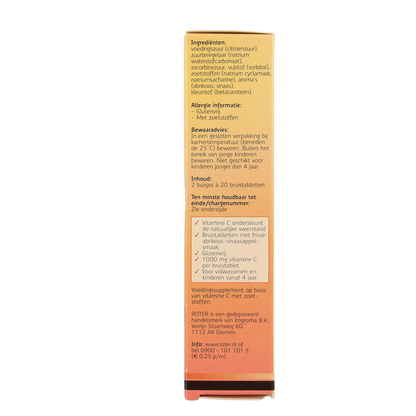 Roter Bruistabletten abr. sin. vit C duopack 40.00 Bruistabletten