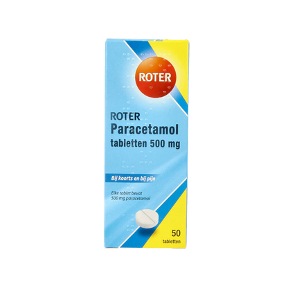 Roter Paracetamol 500mg 50 Tabletten