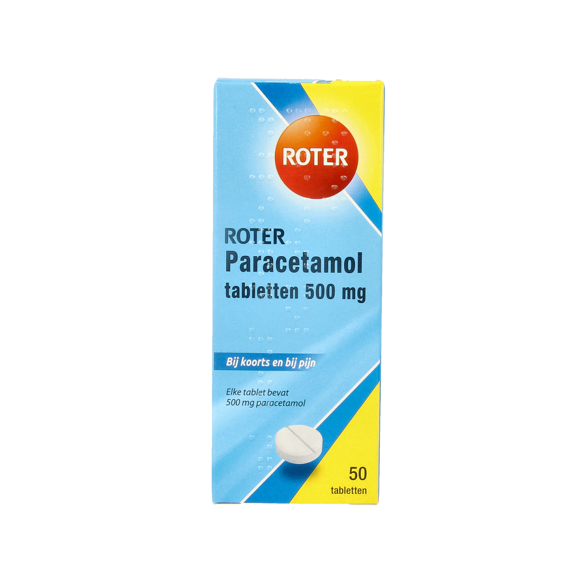 Roter Paracetamol 500mg 50.00 Tabletten