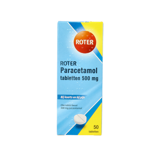 Roter Paracetamol 500mg 50.00 Tabletten