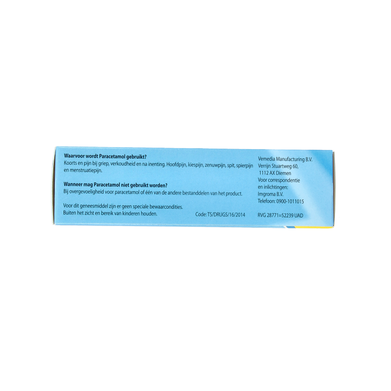Roter Paracetamol 500mg 50 Tabletten